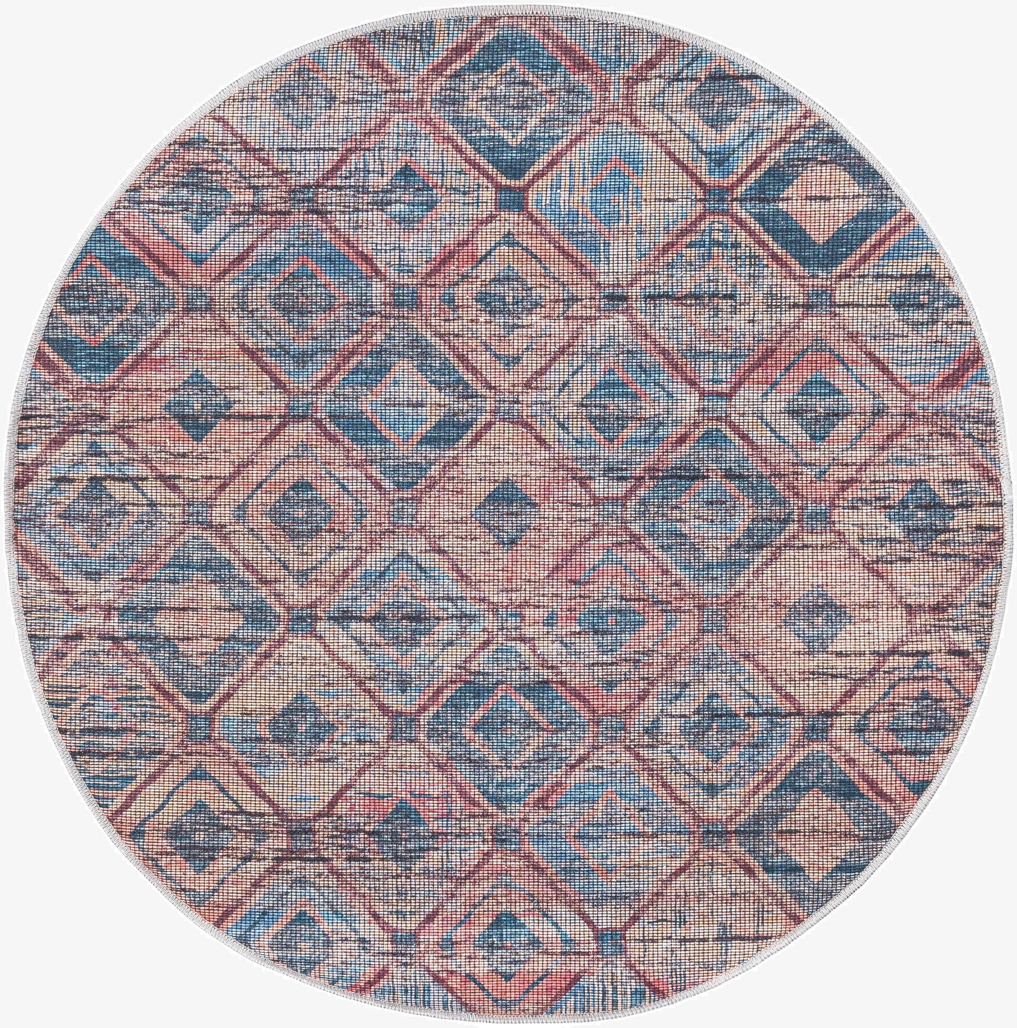  4' x 4'  Washable Sisu Round Rug