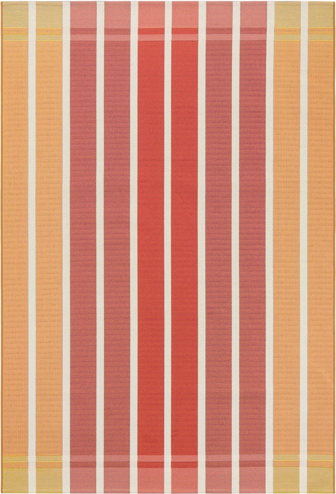  5' 3 x 8'  Washable Ribbon Indoor / Outdoor Rug