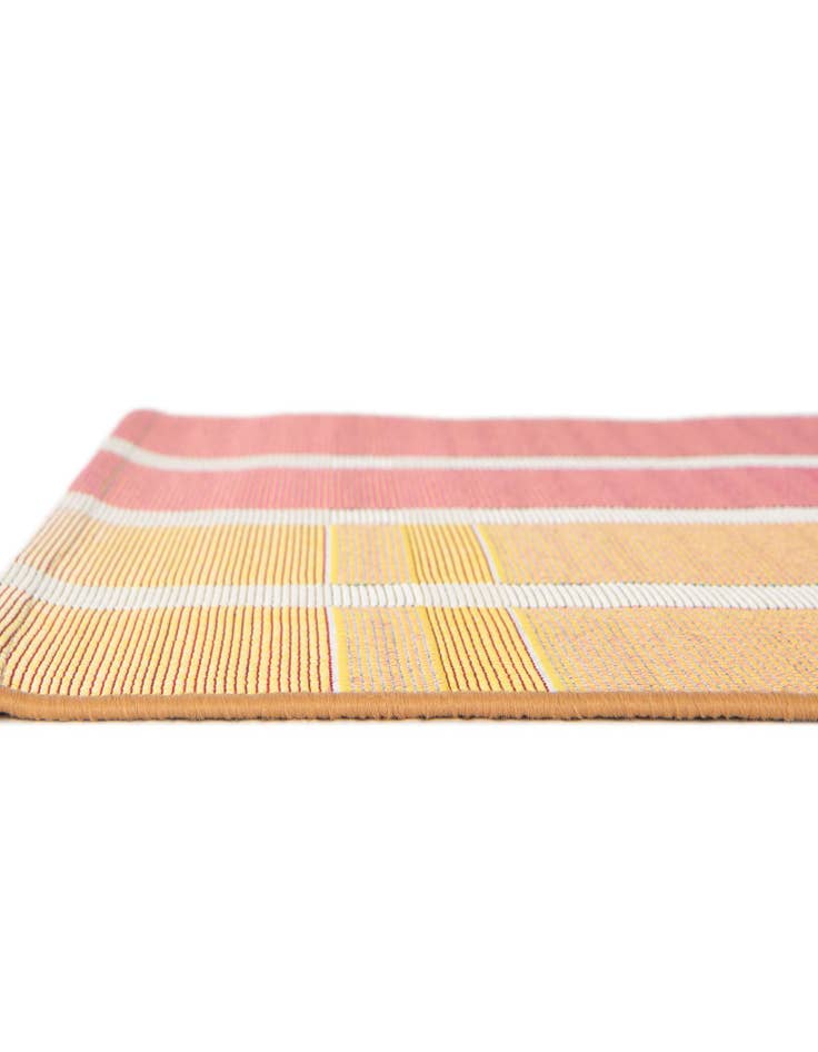 Detail image of  2' 7 x 12'  Washable Ribbon Indoor / Outdoor Runner Rug