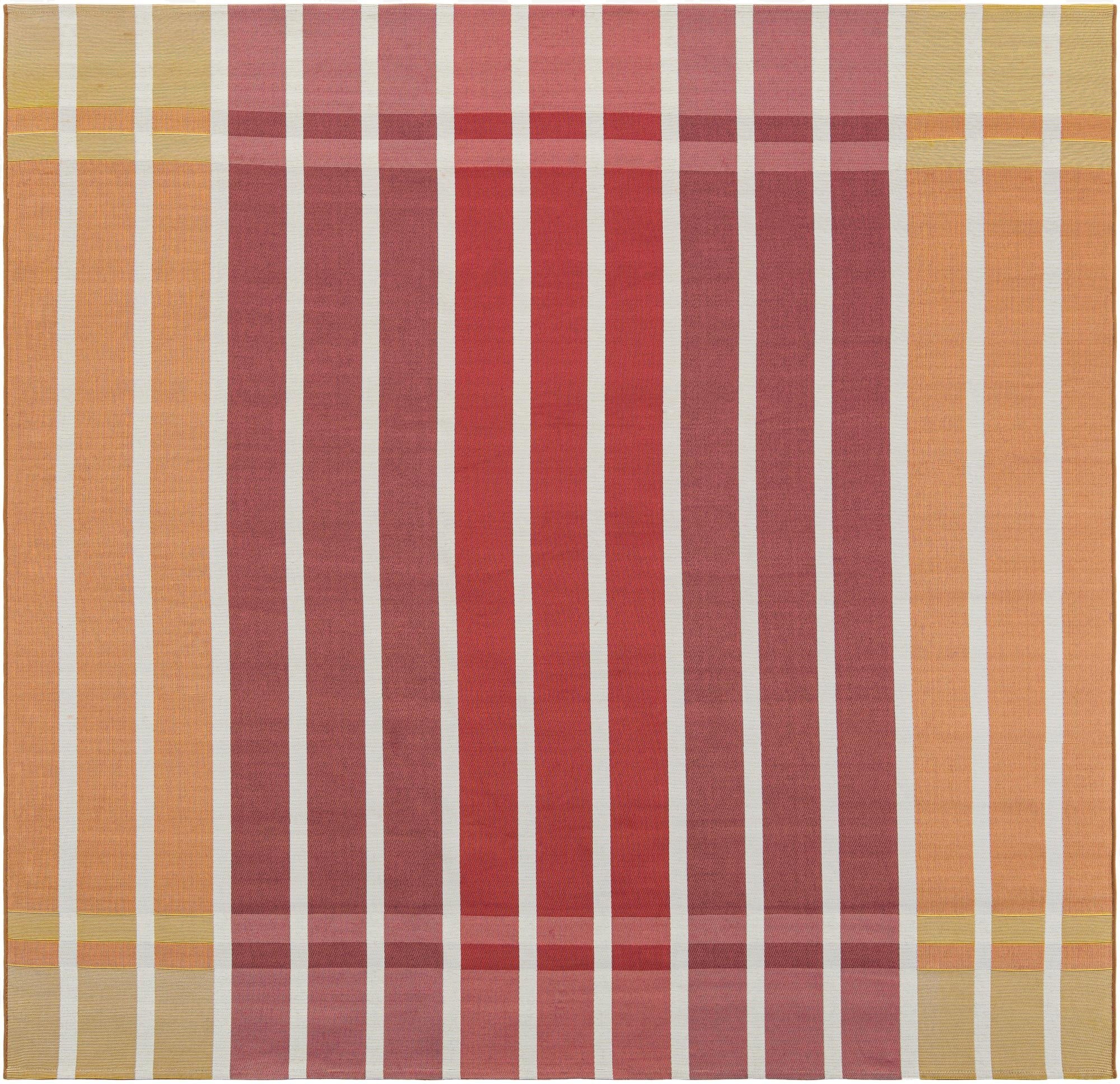  7' 10 x 7' 10  Washable Ribbon Indoor / Outdoor Square Rug