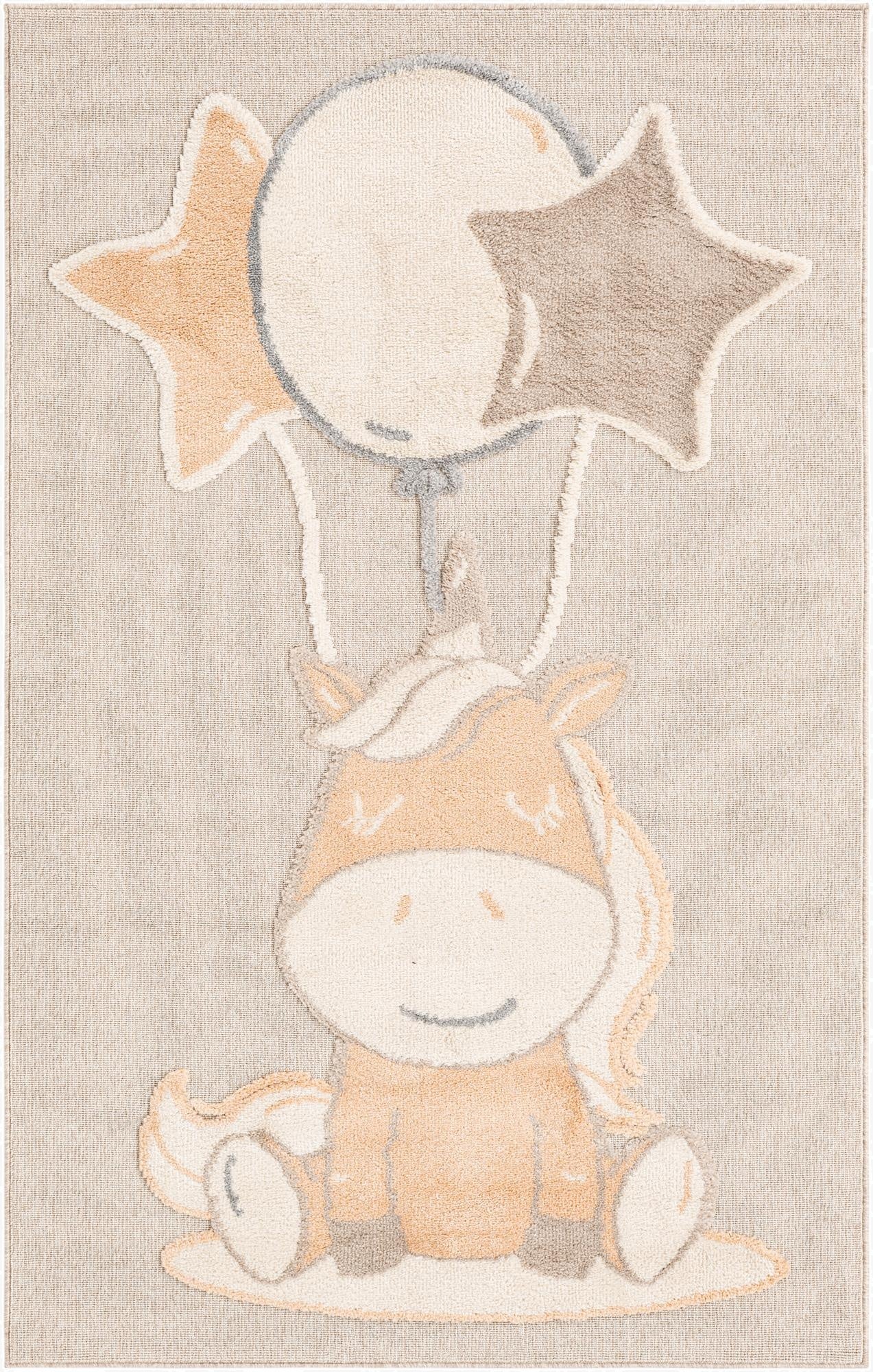  5' 3 x 8' Whimsy Kids Rug