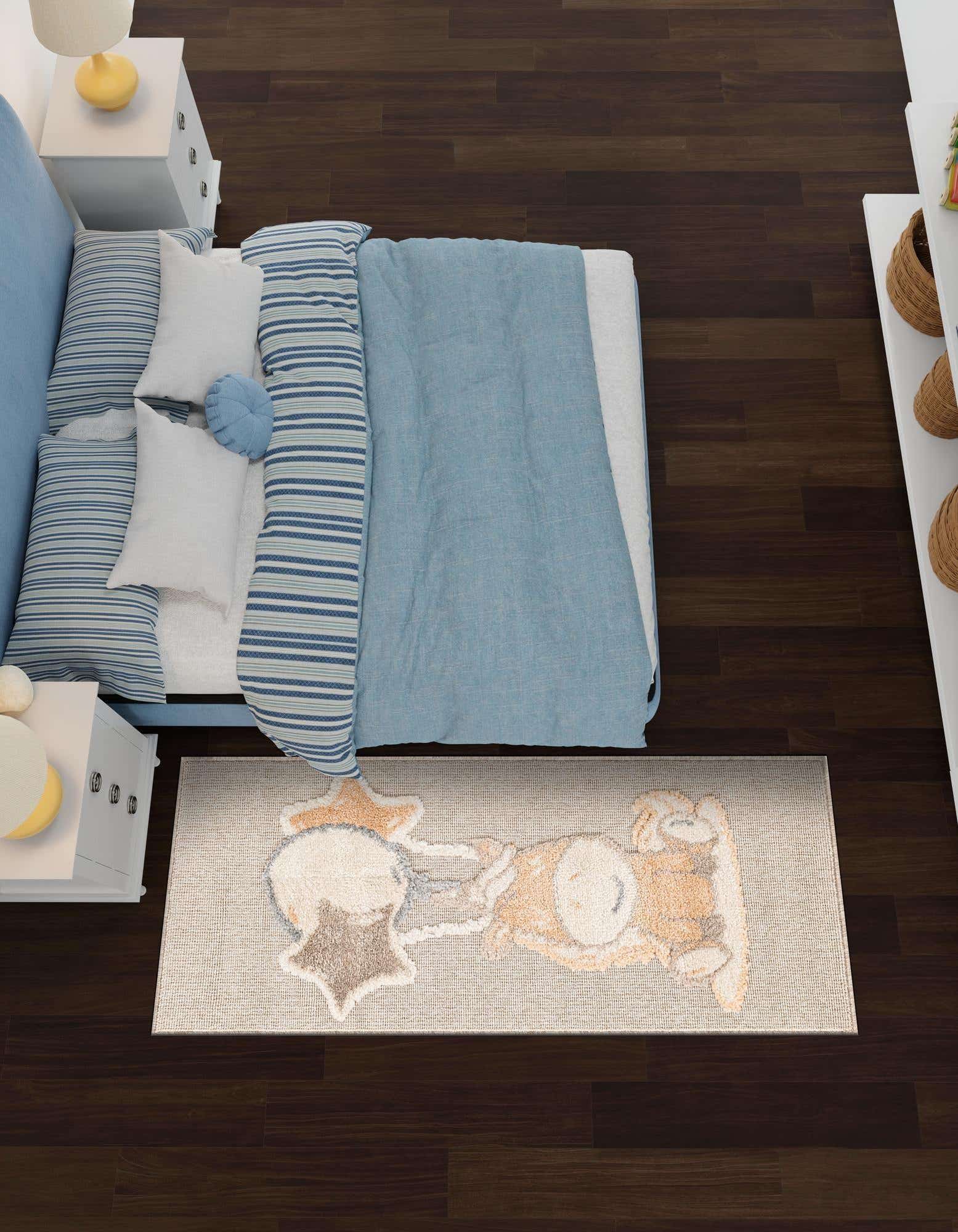 Primary image  2' 7 x 8' Whimsy Kids Runner Rug