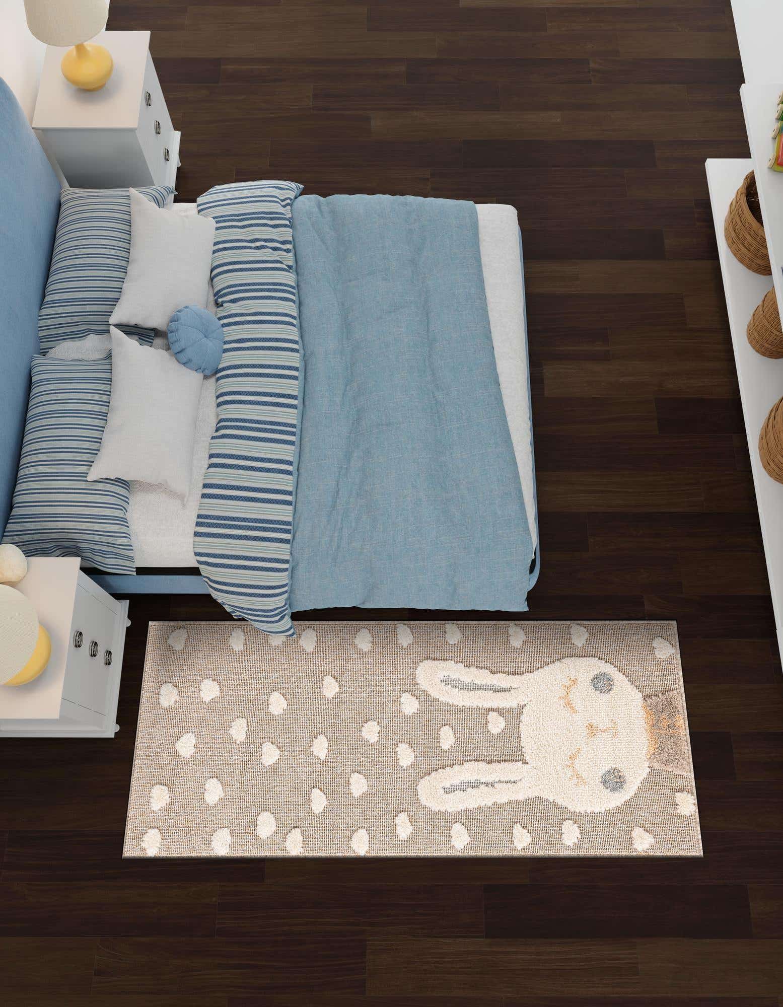 Primary image  2' 7 x 8' Whimsy Kids Runner Rug