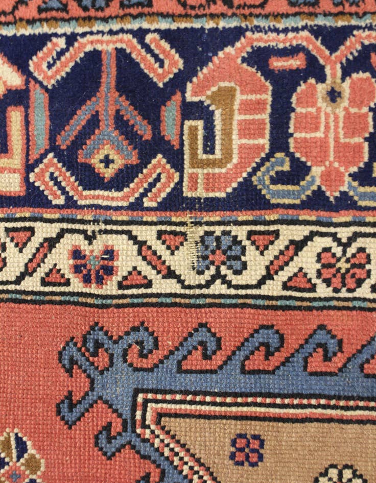 Detail image of  7' 5 x 10' 1  Hand Knotted Ardabil Persian Wool Rug