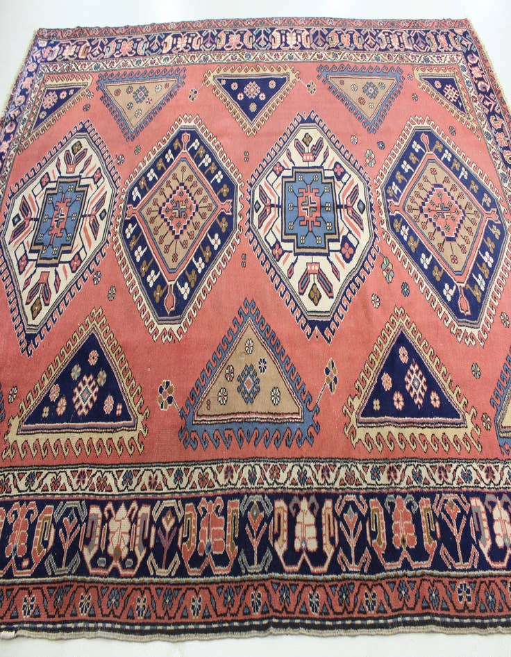 Detail image of  7' 5 x 10' 1  Hand Knotted Ardabil Persian Wool Rug