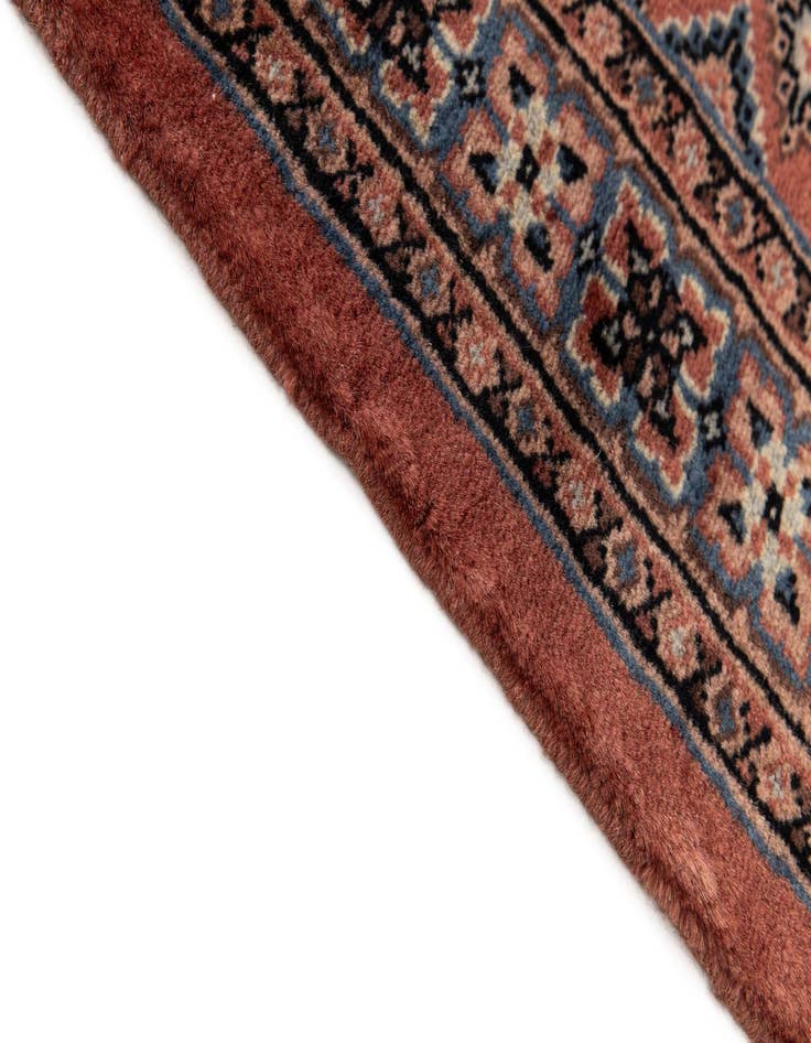 Detail image of  3' 2 x 5' 5  Hand Knotted Bokhara Wool Rug