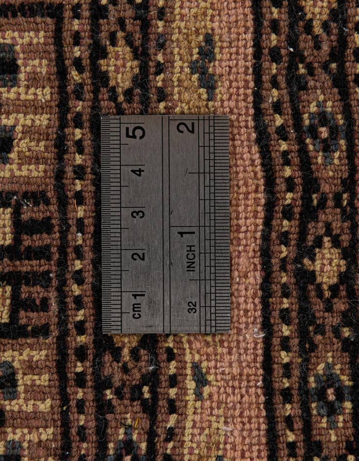Detail image of  2' 8 x 4'  Hand Knotted Bokhara Rug