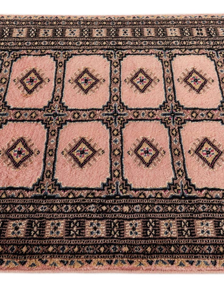 Detail image of  2' 8 x 4'  Hand Knotted Bokhara Rug