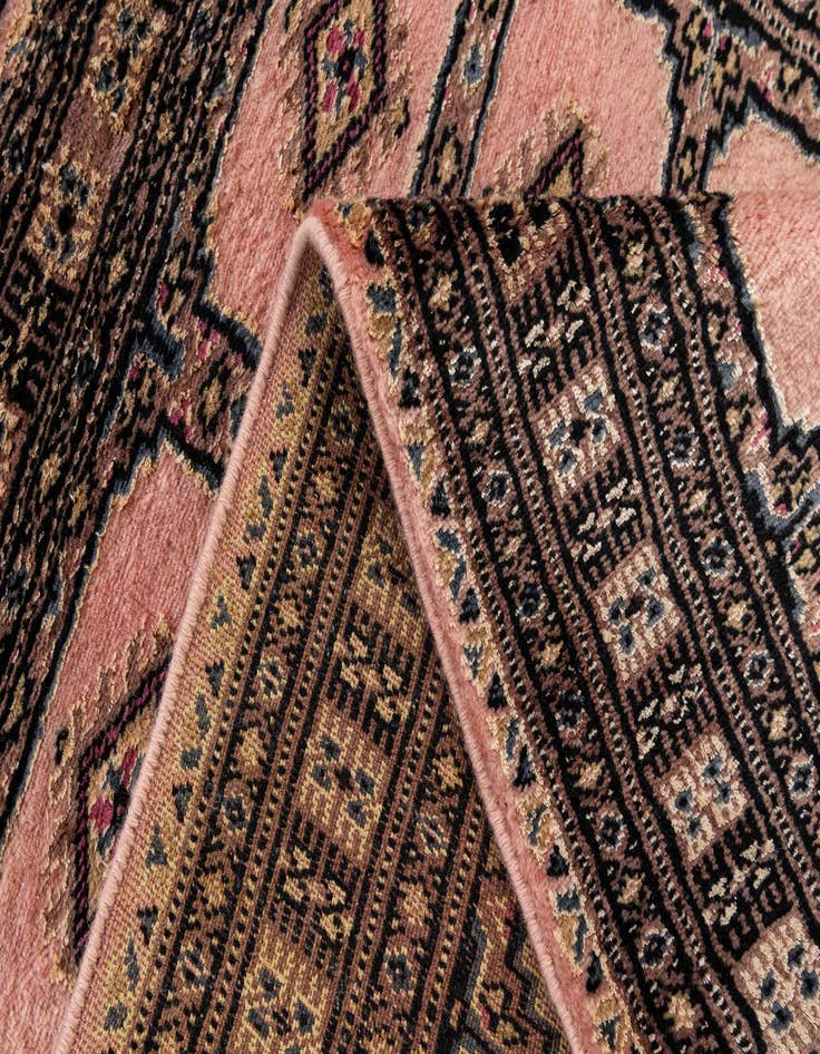 Detail image of  2' 8 x 4'  Hand Knotted Bokhara Rug
