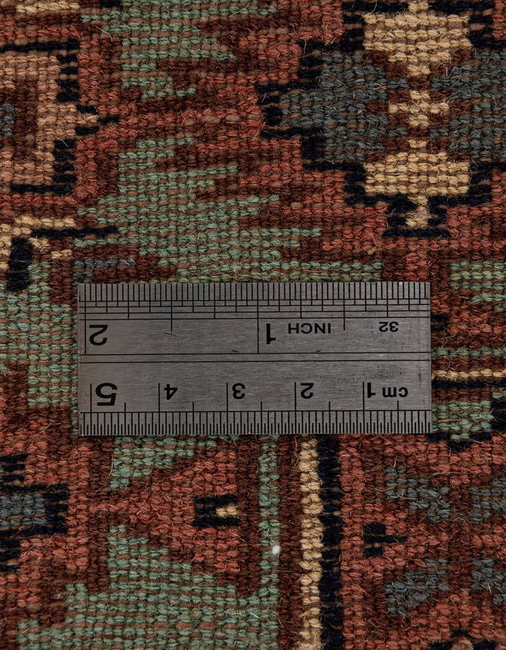 Detail image of  4' 3 x 6' 4  Hand Knotted Bokhara Oriental Wool Rug