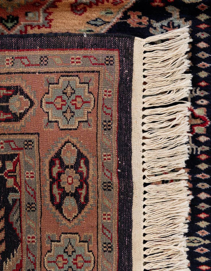 Detail image of  3' 3 x 5'  Hand Knotted Bokhara Wool Rug
