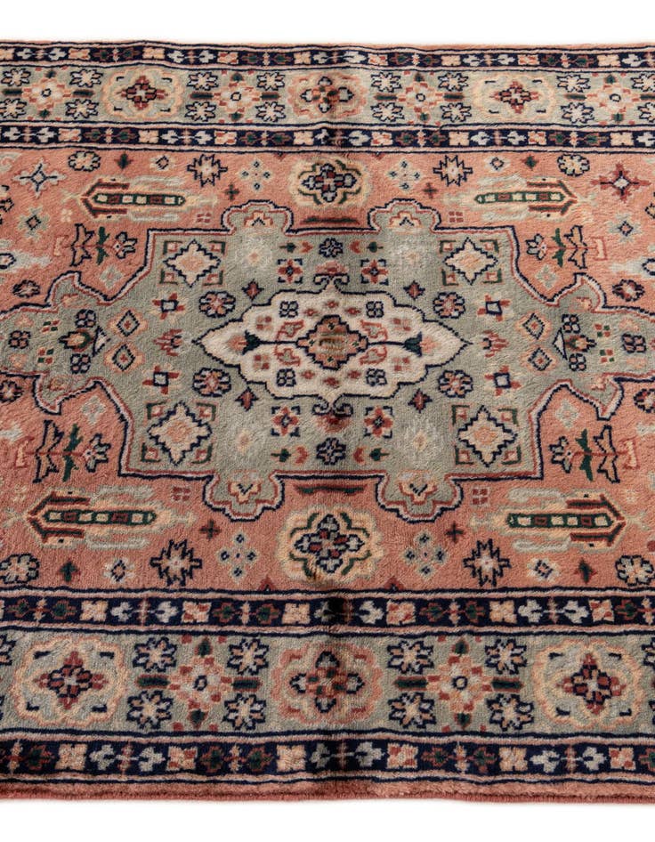 Detail image of  3' 2 x 5' 9  Hand Knotted Bokhara Rug