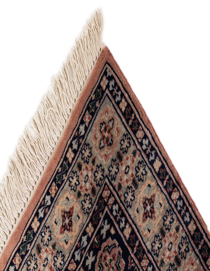 Detail image of  3' 2 x 5' 9  Hand Knotted Bokhara Rug