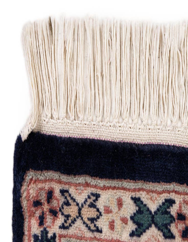 Detail image of  3' 3 x 5' 10  Hand Knotted Bokhara Wool Rug