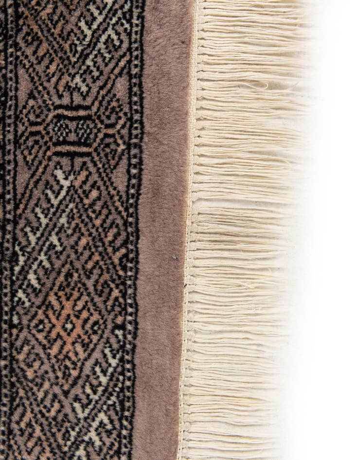 Detail image of  3' x 5'  Hand Knotted Bokhara Oriental Wool Rug