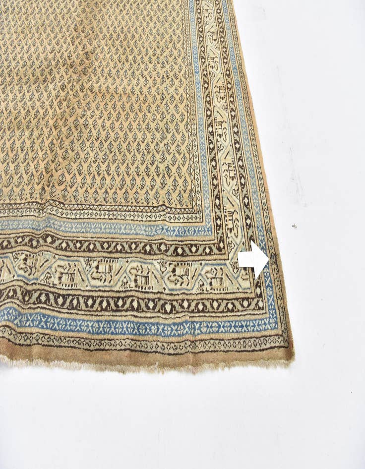 Detail image of  7' x 10' 5  Hand Knotted Botemir Persian Wool Rug