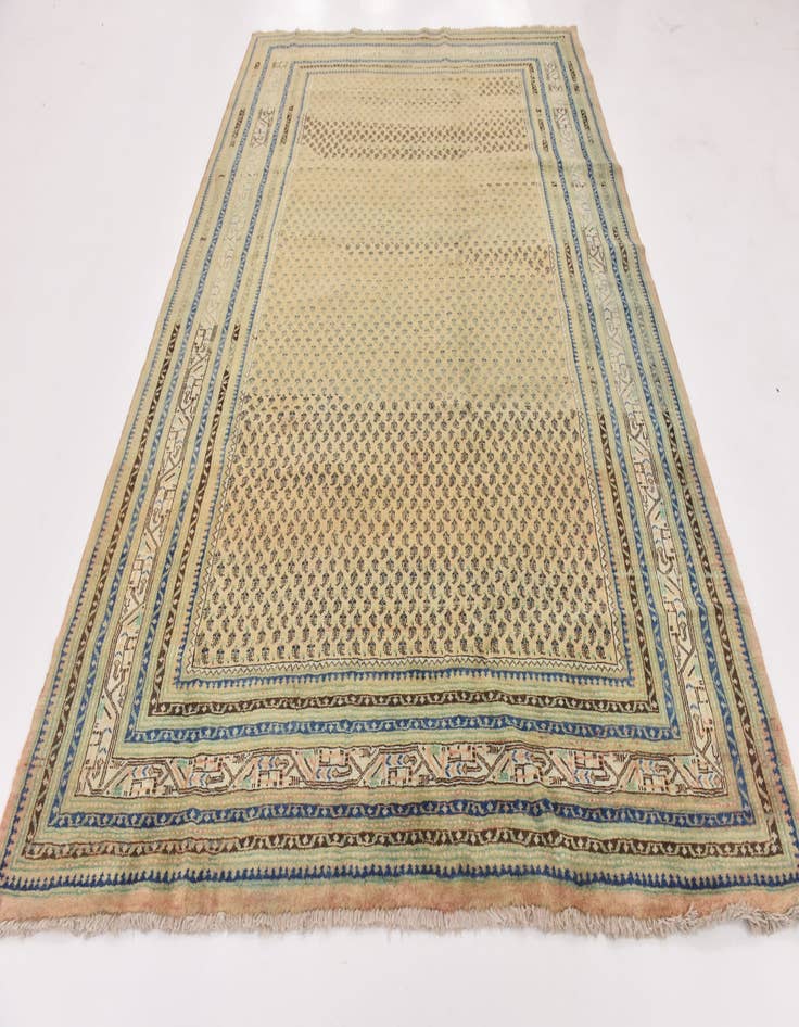 Detail image of  7' 5 x 10' 7  Hand Knotted Botemir Persian Wool Rug