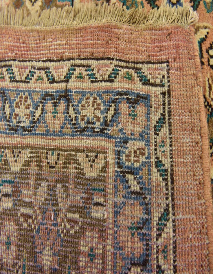 Detail image of  10' 2 x 12' 10  Hand Knotted Farahan Persian Wool Rug