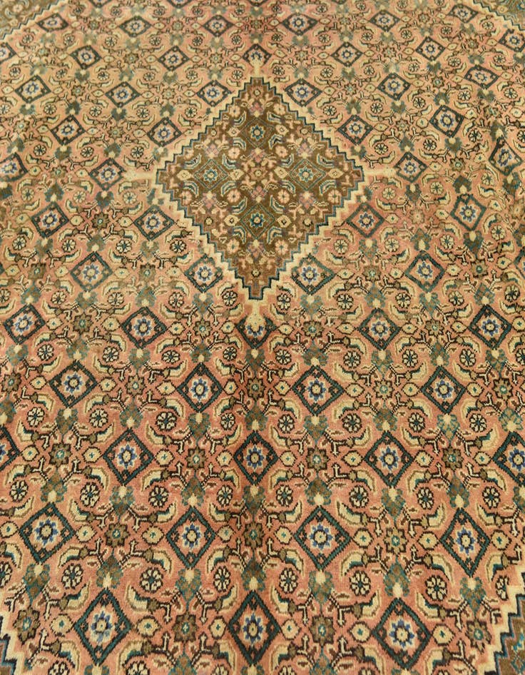 Detail image of  10' 2 x 12' 10  Hand Knotted Farahan Persian Wool Rug