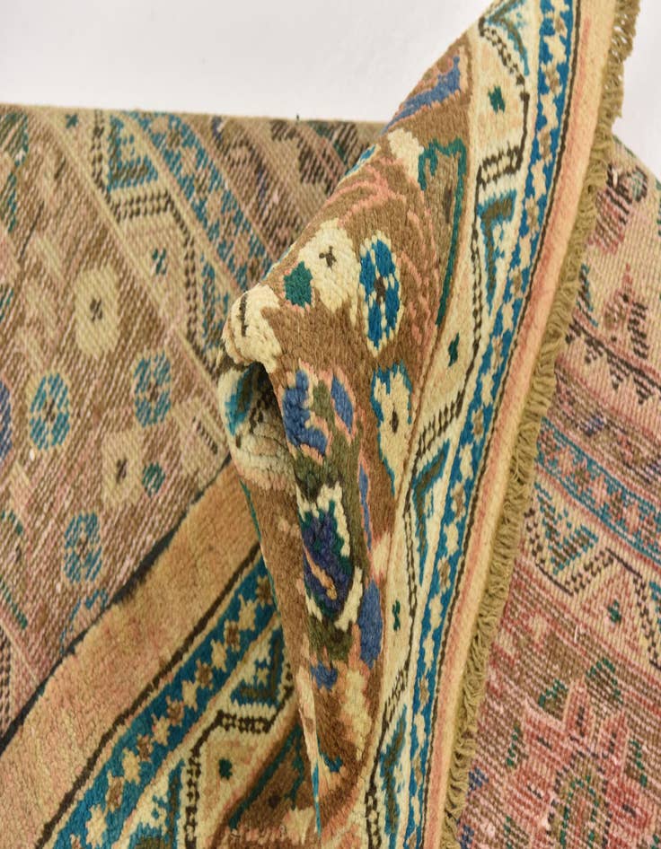 Detail image of  10' 1 x 13' 2  Hand Knotted Farahan Persian Wool Rug