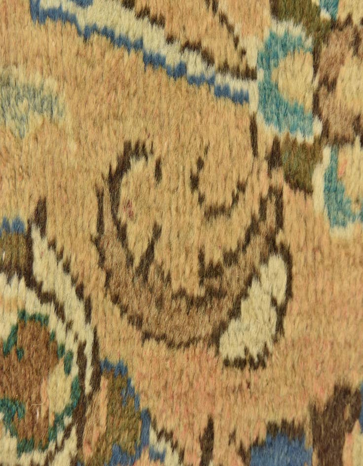 Detail image of  10' 1 x 13' 2  Hand Knotted Farahan Persian Wool Rug