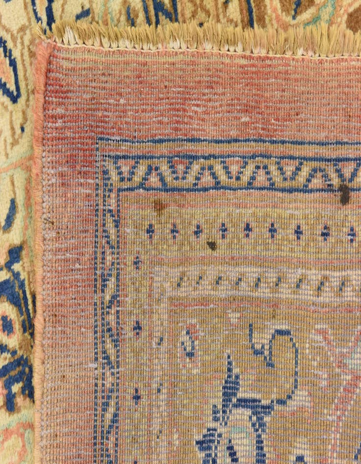 Detail image of  9' 8 x 12' 8  Hand Knotted Farahan Persian Wool Rug