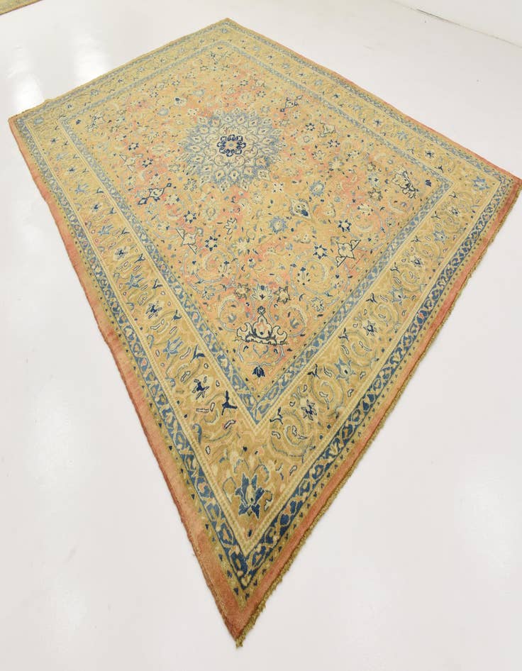 Detail image of  9' 11 x 13' 5  Hand Knotted Farahan Persian Wool Rug