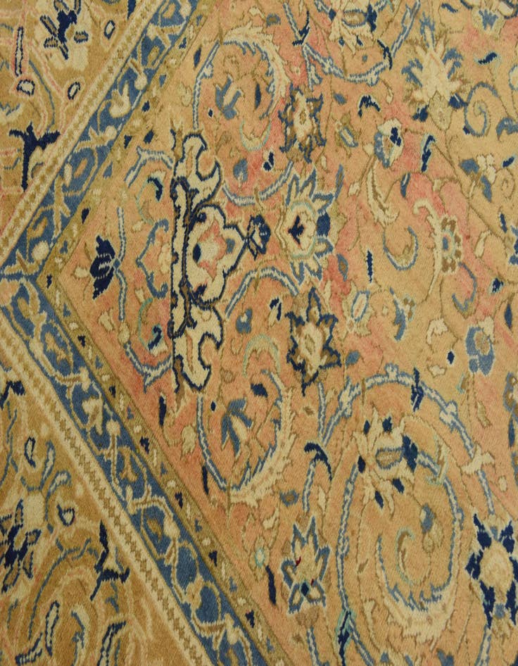 Detail image of  9' 11 x 13' 5  Hand Knotted Farahan Persian Wool Rug