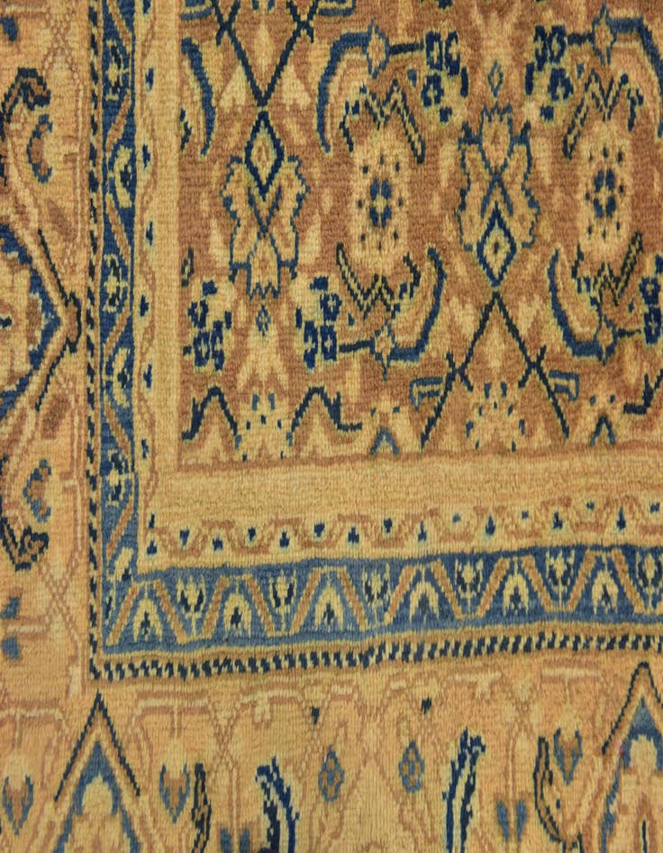 Detail image of  10' x 13' 2  Hand Knotted Farahan Persian Wool Rug