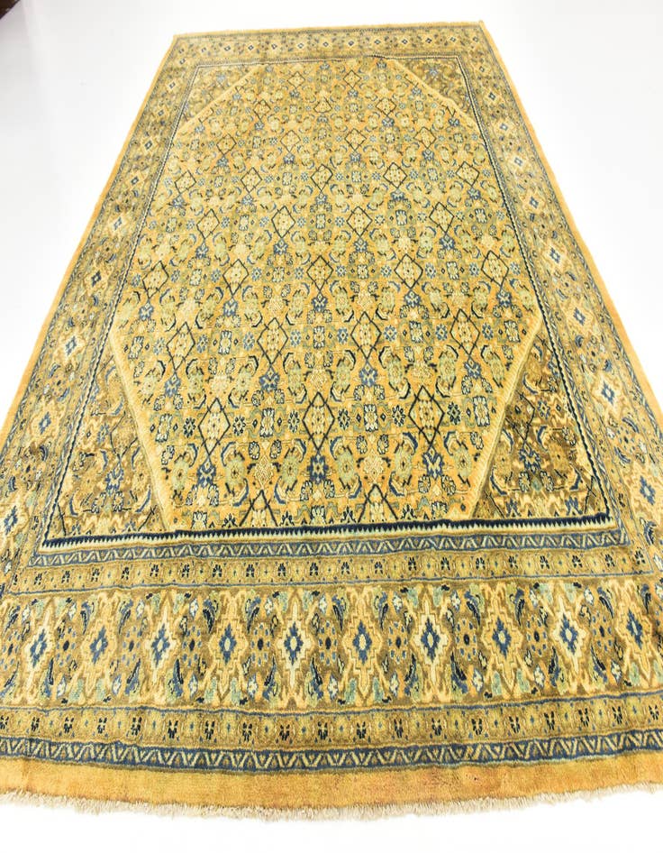 Detail image of  9' 9 x 12' 8  Hand Knotted Farahan Persian Wool Rug