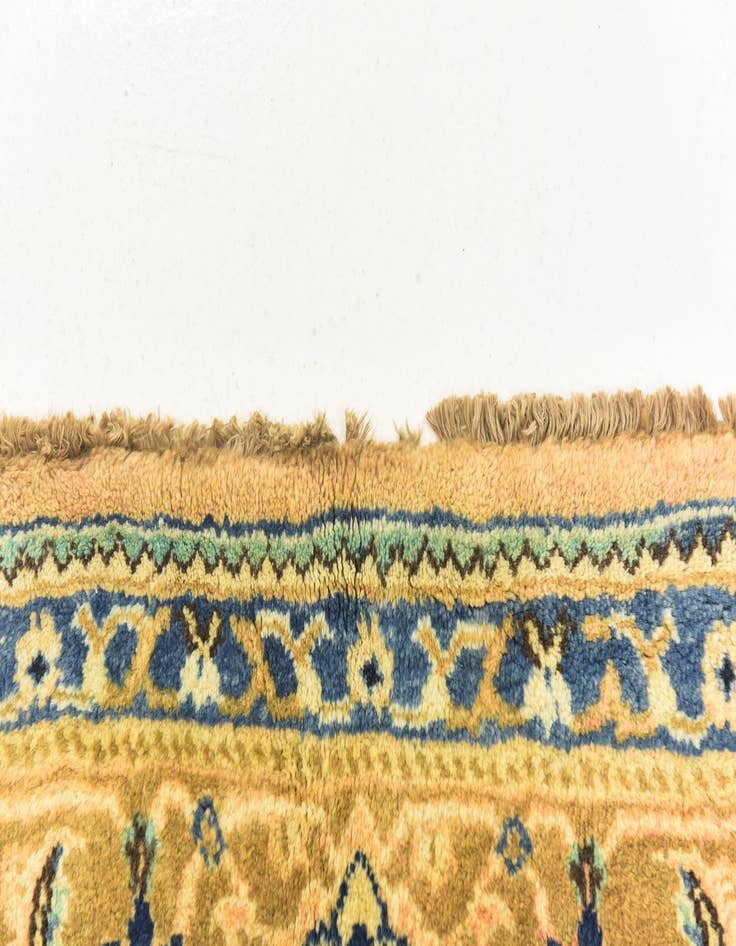 Detail image of  9' 10 x 12' 9  Hand Knotted Farahan Persian Wool Rug