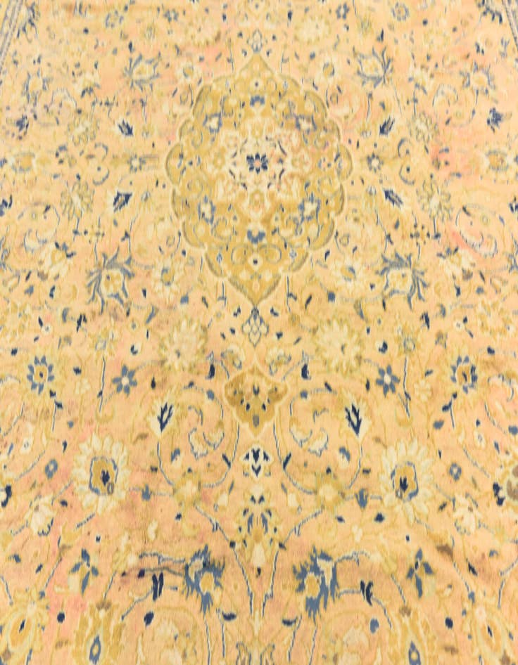 Detail image of 9' 4 x 13' 2 Hand Knotted Farahan Persian Wool Rug