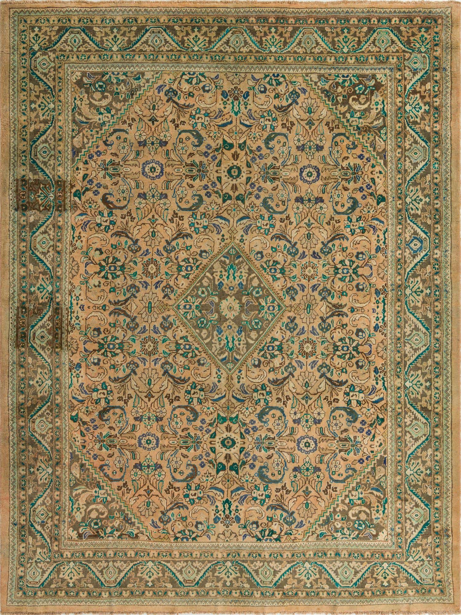 Primary image 10' x 13' 2 Hand Knotted Farahan Persian Wool Rug