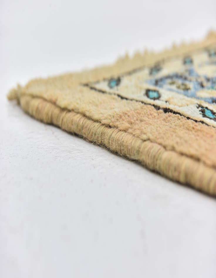 Detail image of  9' 8 x 12' 10  Hand Knotted Farahan Persian Wool Rug