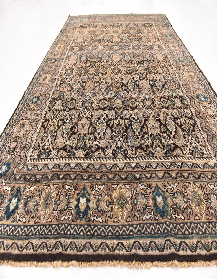 Detail image of  9' x 13' 3  Hand Knotted Farahan Persian Wool Rug