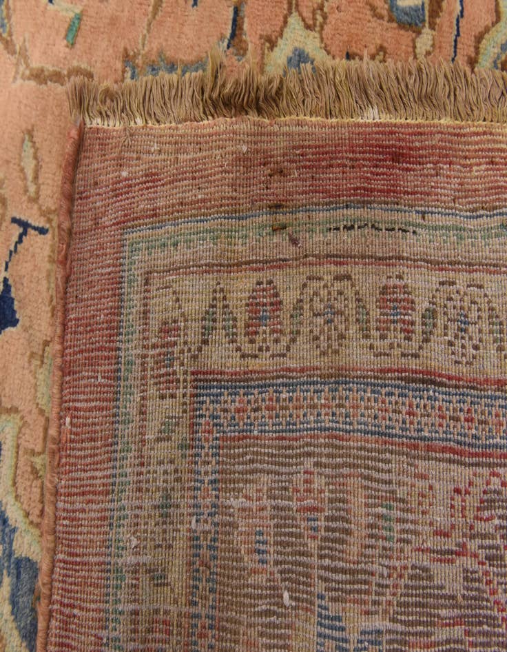 Detail image of  9' 7 x 13' 6  Hand Knotted Farahan Persian Wool Rug