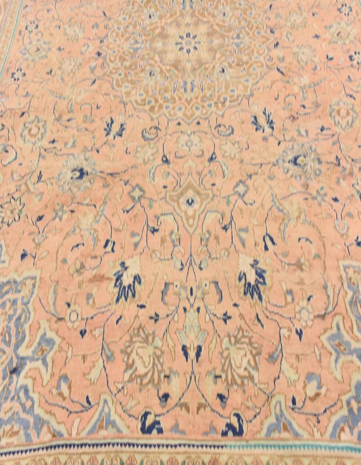 Detail image of  9' 7 x 13' 6  Hand Knotted Farahan Persian Wool Rug