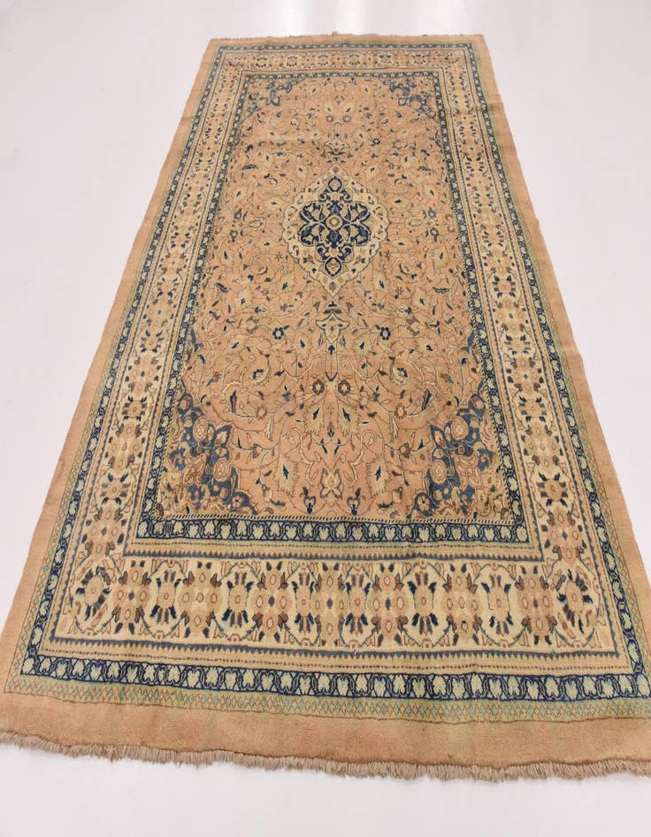 Detail image of  7' 10 x 11' 3  Hand Knotted Farahan Persian Wool Rug