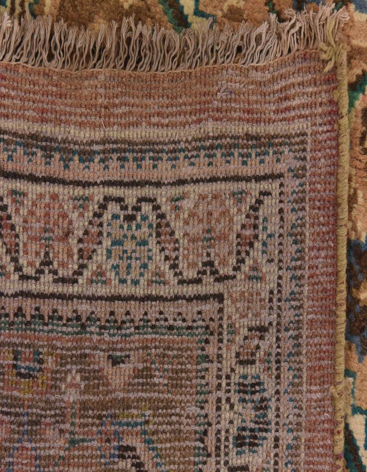 Detail image of  9' 7 x 13' 4  Hand Knotted Farahan Persian Wool Rug
