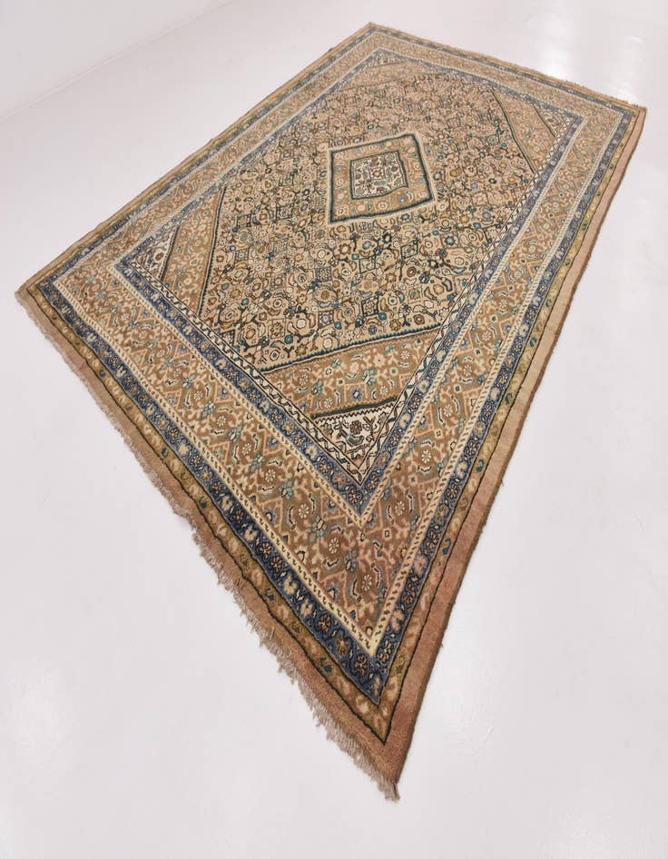 Detail image of  9' 7 x 13' 6  Hand Knotted Farahan Persian Wool Rug