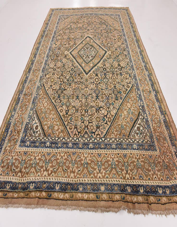 Detail image of  9' 7 x 13' 6  Hand Knotted Farahan Persian Wool Rug