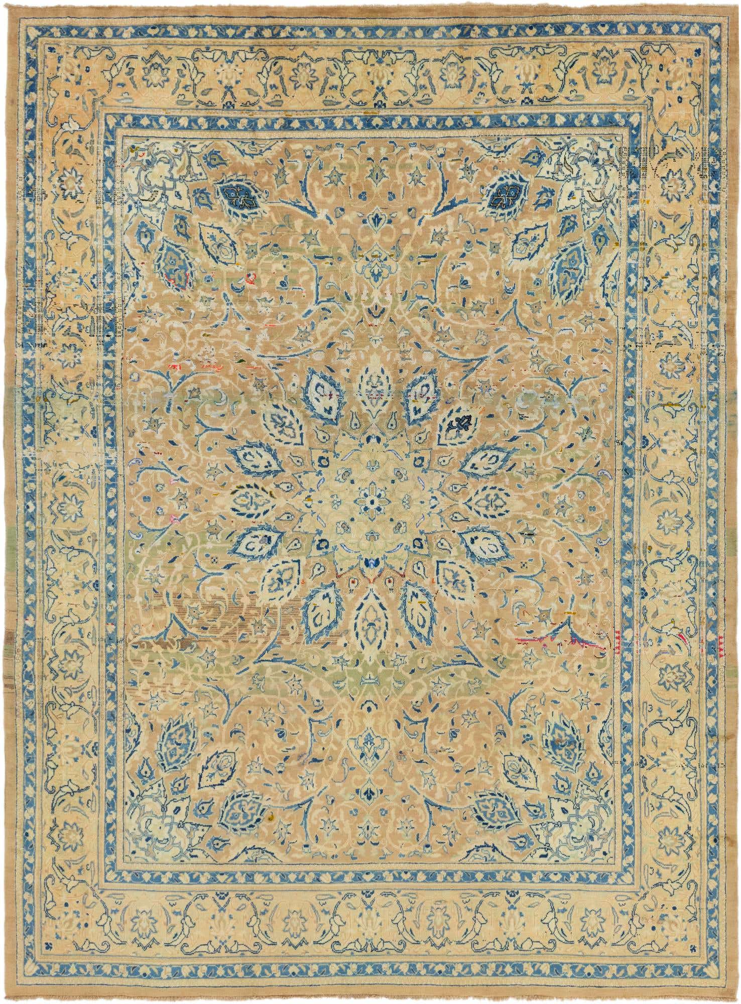 Parwan Rugs Peach 10' 2 x 13' 10 Hand Knotted Farahan Persian Wool Rug | Rugs.com