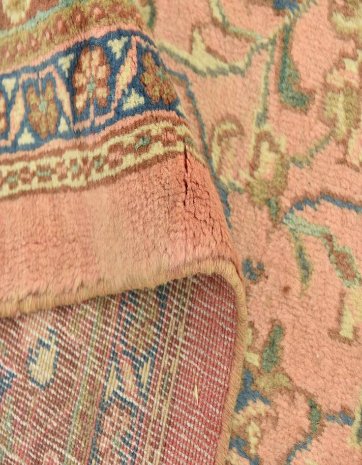 Detail image of  9' 9 x 13'  Hand Knotted Farahan Persian Wool Rug