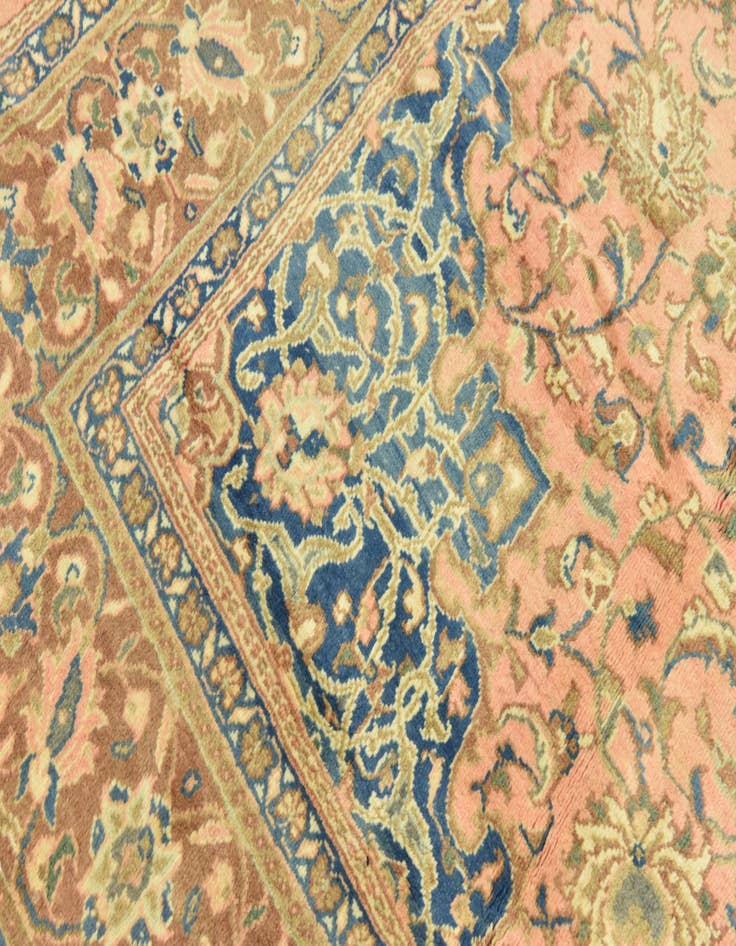 Detail image of  9' 9 x 13'  Hand Knotted Farahan Persian Wool Rug