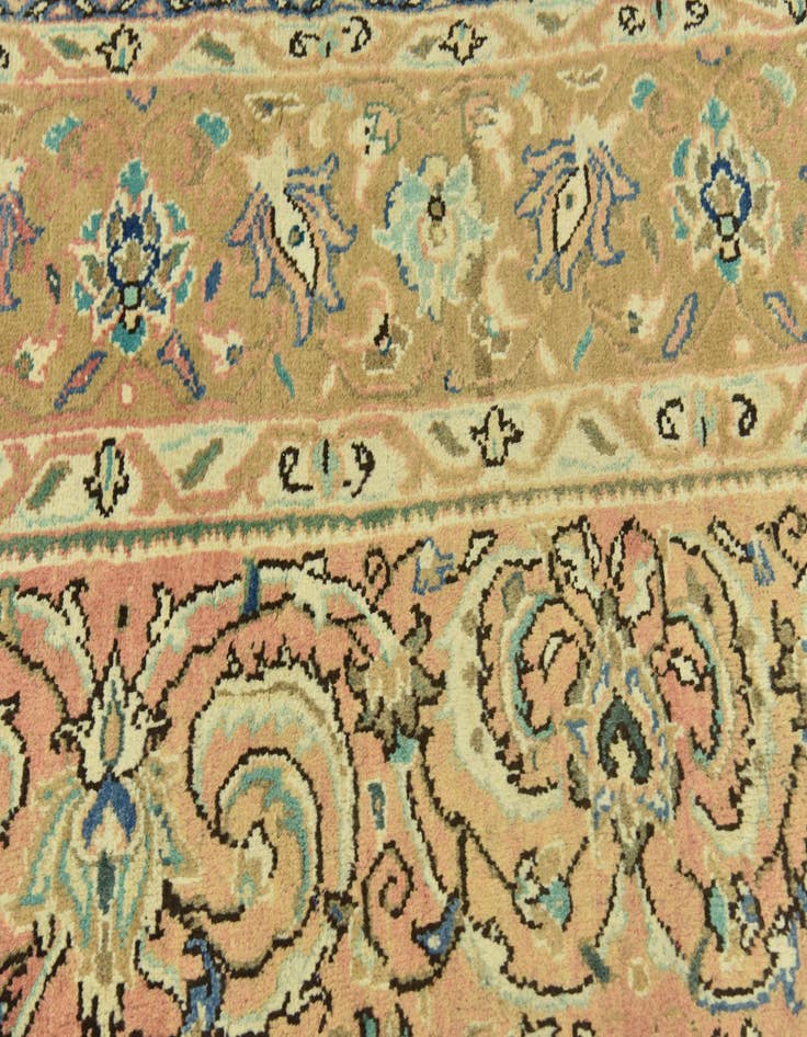 Detail image of  9' 3 x 13' 2  Hand Knotted Farahan Persian Wool Rug
