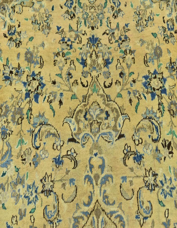 Detail image of 9' 9 x 12' 9 Hand Knotted Farahan Persian Wool Rug