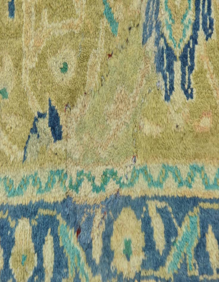 Detail image of  9' 8 x 13' 5  Hand Knotted Farahan Persian Wool Rug