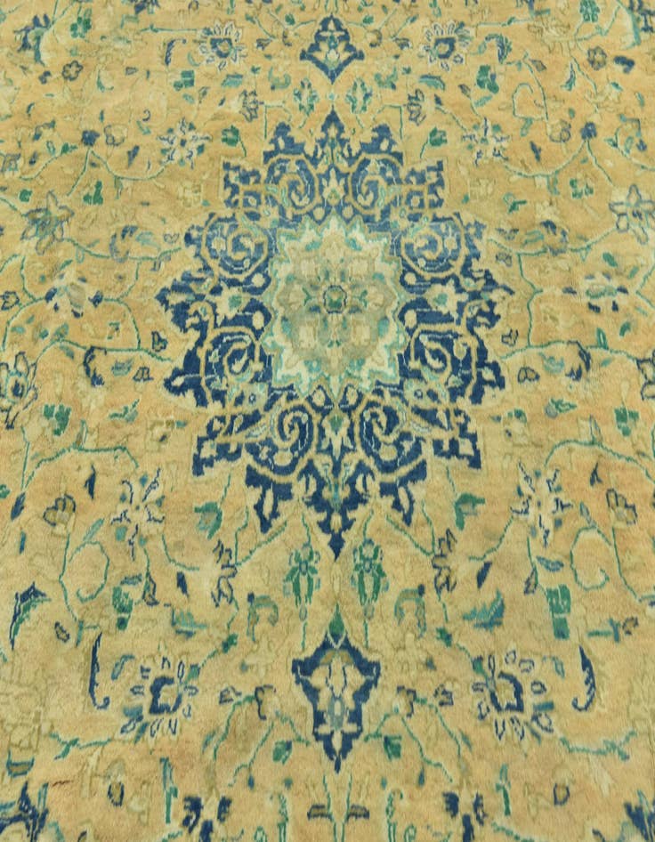 Detail image of  9' 8 x 13' 5  Hand Knotted Farahan Persian Wool Rug