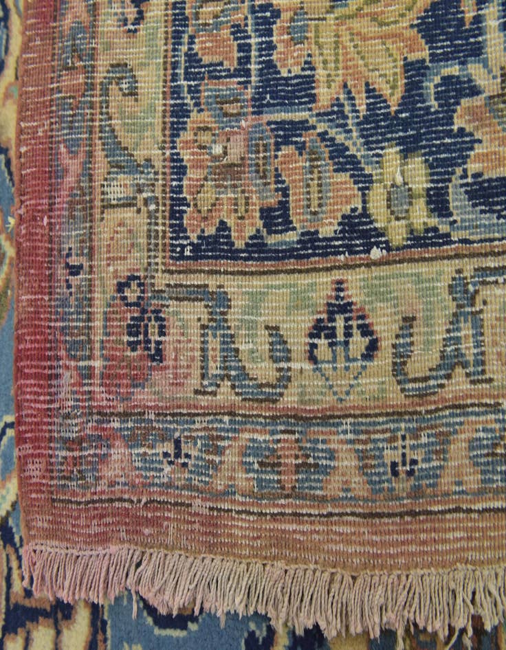 Detail image of 10' x 13' 3 Hand Knotted Isfahan Persian Wool Rug