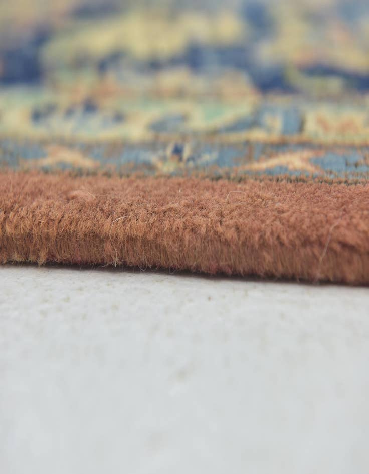 Detail image of 10' x 13' 3 Hand Knotted Isfahan Persian Wool Rug